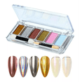 thumbnail image 4 of Kit Polvo Efecto Espejo Aurora Unicornio 6 Colores + Aplicador, 4 of 4