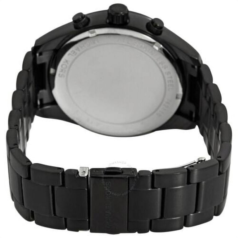 Michael Kors Layton Chronograph Quartz Black Stainless Steel  display picture 1