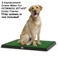thumbnail image 4 of PETMAKER Set of 3 Replacement Turf Grass Pee Pads - Puppy Essentials, 4 of 6