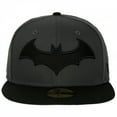 thumbnail image 2 of Batman Hush Logo Grey Colorway New Era 59Fifty Fitted Hat-7 7/8 Fitted, 2 of 6