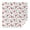 Pioneer Flower Floral-2, variant on Pioneer Flower Floral Print Pattern Square Tablecloth, Waterproof Wipeable Spillproof Washable Table Cover for Home Kitchen Party Decor, 42"x42"
