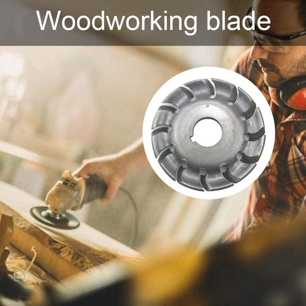 12-Teeth 16MM Hole Forming Polishing Disc Wood Carving Tool Woodcarving Disc Angle Grinder Accessories