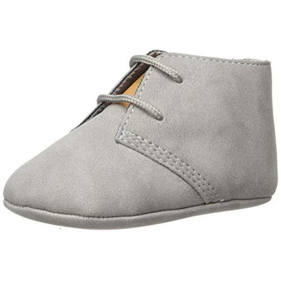 Boys 02-4965 Chukka Boot, Grey, 3 Regular US Infant
