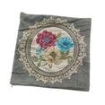 thumbnail image 2 of Funda de almohada decorativa con diseño de magnolia, funda de cojín para sofá Verde claro, 2 of 9