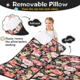 thumbnail image 3 of Pioneer Flower Floral Print Pattern Toddler Nap Mats for Kids Preschool,Sleeping Mat Bag or Kids,Toddler Sleeping Bag,Toddler Nap Mat or Daycare, 3 of 6
