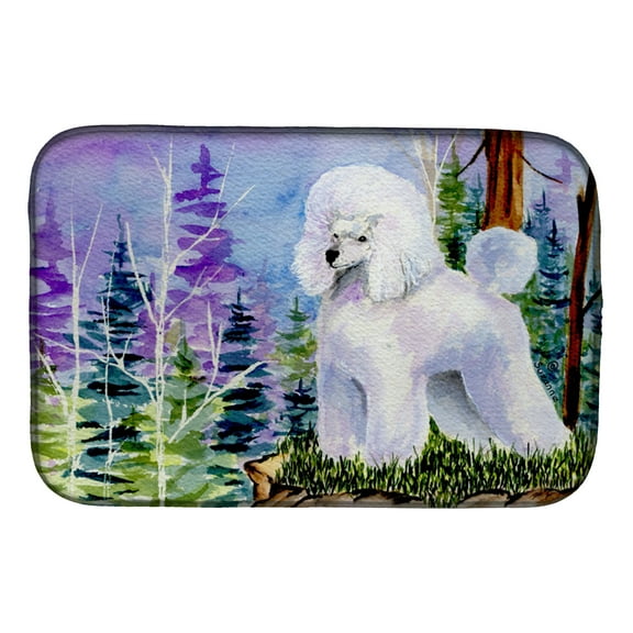 Poodle Dish Drying Mat
