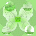 thumbnail image 2 of Alas de mariposa Chivao de Fairy Wings, 10 unidades, color verde claro, 2 of 8