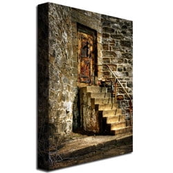 Trademark Fine Art "The Locked Door" Canvas Wall Art by Lois Bryan
