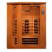 Dynamic Saunas Lugano 3-Person Full Spectrum Near Zero EMF (Under 2MG) FAR Infrared Sauna