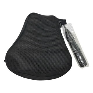 Unique Bargains Universal Motorcycle Pit Dirt Bike Faux Leather Soft Seat  Cover Anti Slip Seat Cushion Red Black 