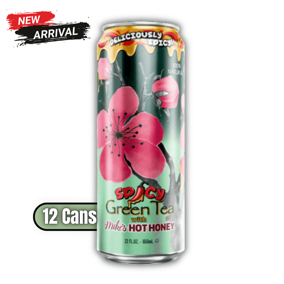 Arizona Spicy Green Tea, 22 fl oz Cans, 12 Pack