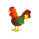 thumbnail image 5 of Juguetes de pollo Cola de fieltro cesta de Pascua rellenos de animales de peluche juguete de regalo para Niños, 5 of 8
