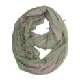 thumbnail image 2 of Beige Gauze Weave Light Infinity Scarf, 2 of 6