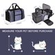 thumbnail image 2 of Bolsa de transporte para mascotas BAGLHER aprobada por Aerolíneas para mascotas pequeñas y medianas, 2 of 7