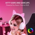 thumbnail image 2 of Auriculares Razer Kraken Kitty V2 BT inalámbricos RGB blancos, 2 of 9