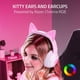 thumbnail image 2 of Auriculares Razer Kraken Kitty V2 BT inalámbricos RGB blancos, 2 of 9