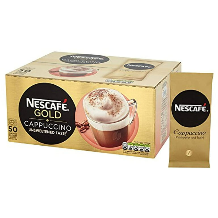 Nescafe Unsweet Cappuccino Sach Pk50 16G 