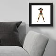 thumbnail image 3 of Gallery Pops DC Comics Wonder Woman - Bracelets Crossed Pose Wall Art, Black Framed Version, 12" x 12", 3 of 5