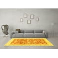 thumbnail image 3 of Ahgly Company Indoor Rectangle Oriental Yellow Traditional Area Rugs, 6' x 9', 3 of 4