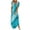 Blue dresses for women, variant on Baikeli Cheap Dresses for Women Women's Dresses Summer Casual Rounk Neck Short Sleeve Pockets Printing Long Dress Spring Dresses