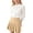 Khaki, variant on Girls 2-Piece Preppy School Uniform Set, White Long Sleeve Button-Down Shirt & Pleated Skirt with Liner, 3-15Y Kids Casual Outfit for Back to School Red 14 Years