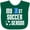 Green, variant on Inktastic My 1st Soccer Season Boys Baby Bib