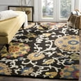 thumbnail image 2 of SAFAVIEH Blossom Danny Floral Wool Area Rug, Charcoal/Multi, 5' x 8', 2 of 5