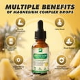 thumbnail image 2 of Magnesium Citrate Liquid Drops with Calcium, Potassium, Vitamin D3 & Zinc - Support Bone, Energy & Muscle - 2 fl oz, 2 of 10