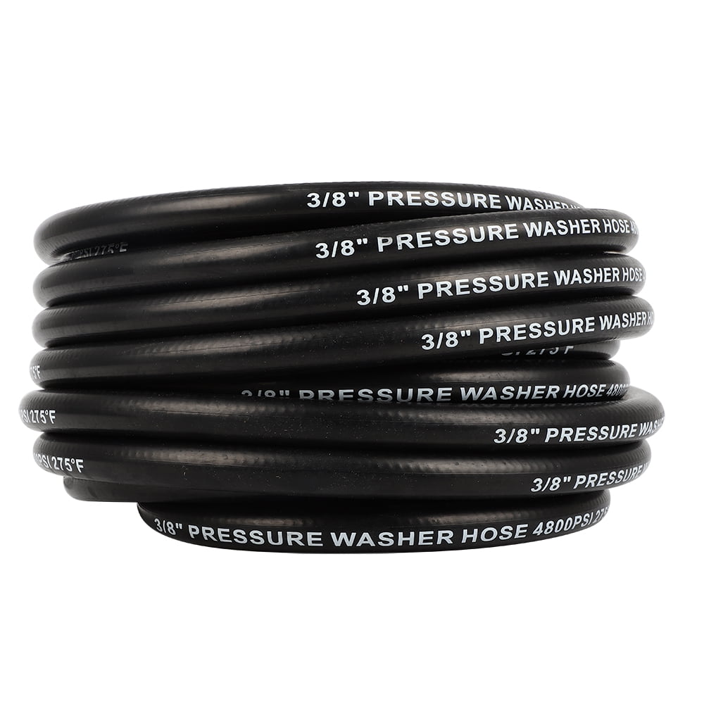 cciyu 3/8" 5000 psi Hot Water Pressure Washer Hose Rubber Power Washer Hose