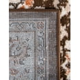 thumbnail image 7 of Unique Loom Charlotte Collection Area Rug - Carmel (5' 3" Square Brown/Ivory), 7 of 7