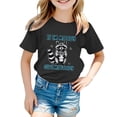 thumbnail image 4 of Vêtements pour Filles T-Shirt à Manches Courtes Imprimé pour Filles Col Ras du Cou Hauts d'Été pour Adolescentes Vêtements pour Filles 3-4 Ans Mode Filles, 4 of 4