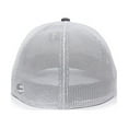 thumbnail image 2 of OC Sports OC12M Phenom Performance Twill Front Panel Cap -Graphite White, 2 of 8