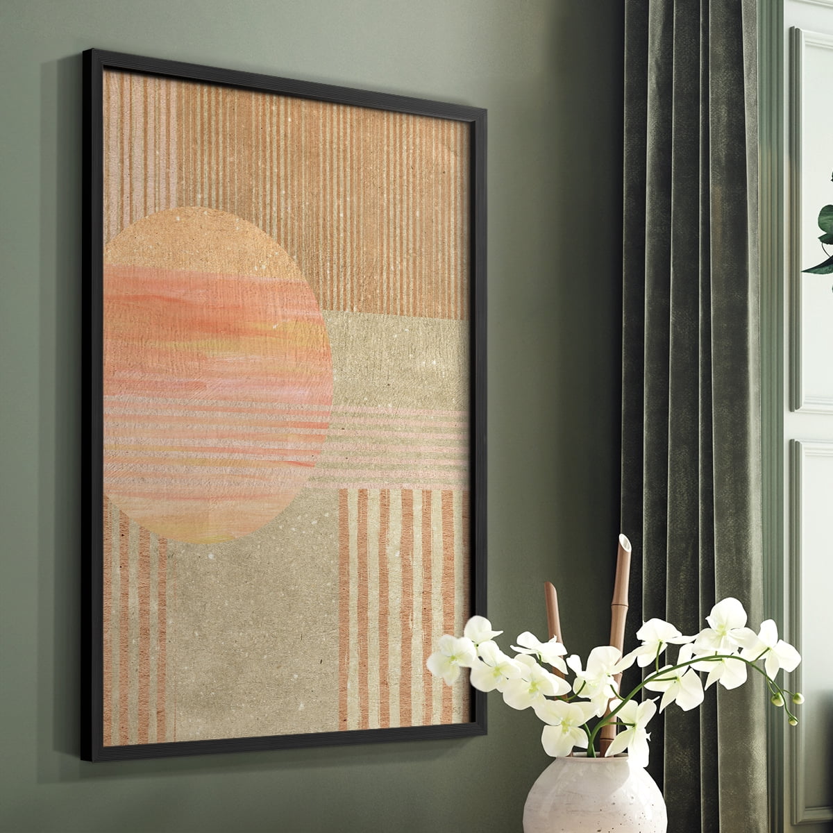 Adobe Sunrise I in Paper Solid Wood 22 x 28 Framed Print