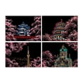 thumbnail image 1 of Juego de 4 piezas Strade Fareast Limited Papel para raspar 21 cm x 29 cm, 1 of 8