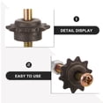 thumbnail image 3 of GETAJGHSD 3Pcs Motor Coupler and Side Gear Set Black for Hot Dog Roller Machine, 3 of 8
