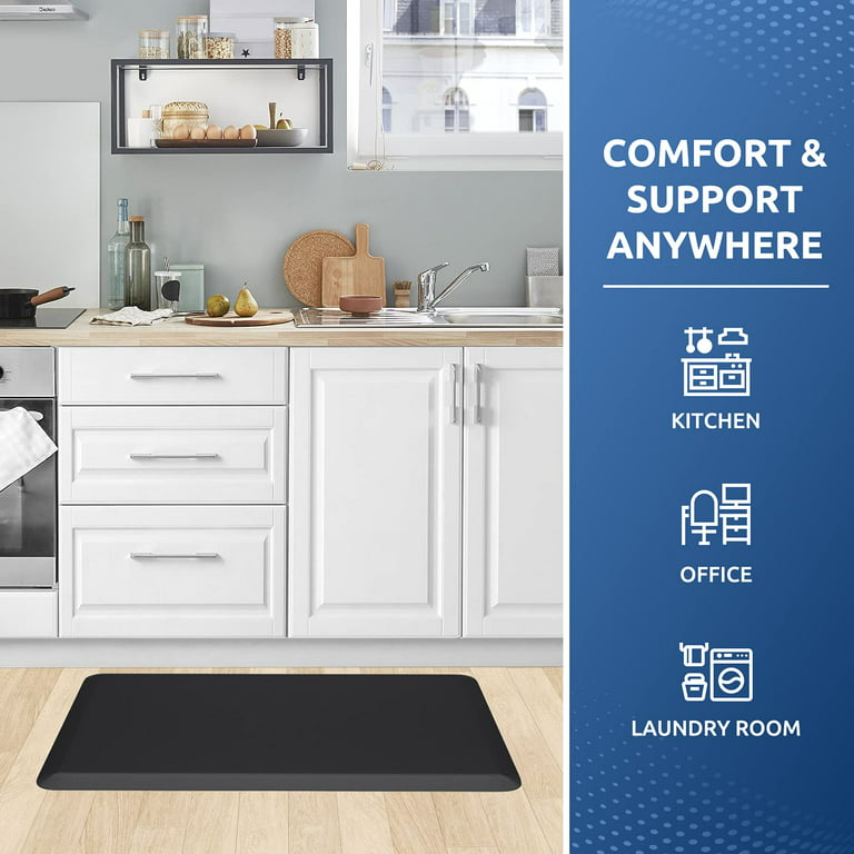 anti Fatigue Mats for Kitchen Floor – 3/4 Inch Thick Comfort
