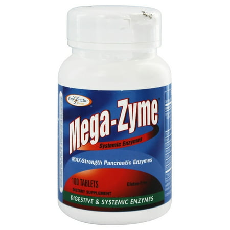 Enzymatic Therapy - Mega-Zyme enzymes systémiques - 100 comprimés