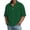 Dark Green, variant on Yifymode Mens Polo Shirts Short Sleeve Loose Fit Golf Shirt with Pocket Casual Collared Shirt Textured Knit Tops Workout Shirts