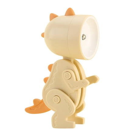 

Nitouy Folding Bedroom Sleep Lightings Cartoon Dinosaur Shape LED Nightlight Kids Gifts