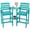 Aruba, variant on SERWALL Tall Bar Chairs Set of 2 with Connecting Table, Bar Outdoor Barstools, Aruba
