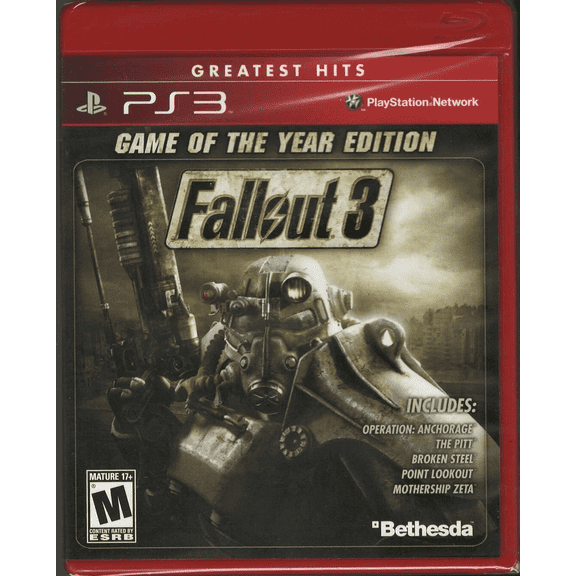 Fallout 3: Game of The Year Edition (Greatest Hits) PlayStation 3