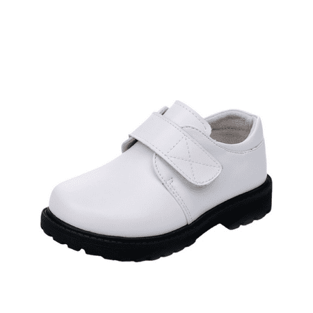 

Genuine Leather Dress Shoes for Boys Pigskin Lining Formal Shoes Children