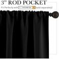 thumbnail image 2 of LKYUHGS-RV Curtains for Camper Windows - Soft Thermal Insulated Small Window Curtain Tiers for Cafe Kitchen Bedroom Basement Glass Door Window, W 42 x L 30 inches, Sand, 2 Panels, 2 of 4