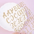 thumbnail image 4 of 3-Pack 3D Gold Puffy Alphabet, Number & Symbol DIY Stickers for Scrapbooking, Cards, Crafts,Gift Decor DIY, Easy Peel & Stick,C, 4 of 6