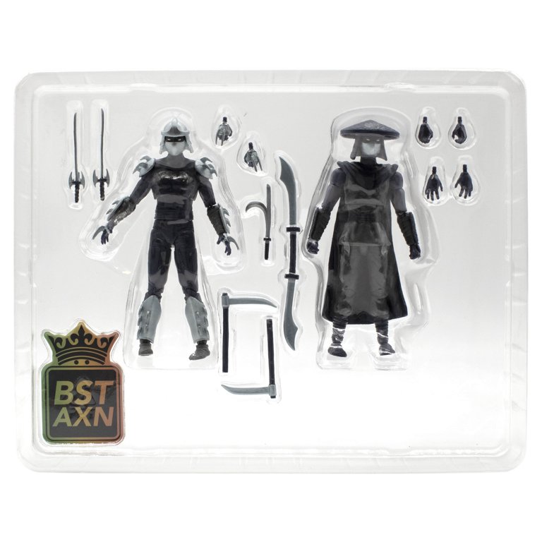 TMNT Shredder & Foot Soldier Shadows 2-Pack - The Loyal Subjects BST AXN 5  Action Figure 