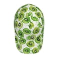 thumbnail image 4 of Balery Baseball Cap Adjustable Size for Running Workouts and Outdoor Activities All Seasons Dad Hat(Green Kiwi), 4 of 9
