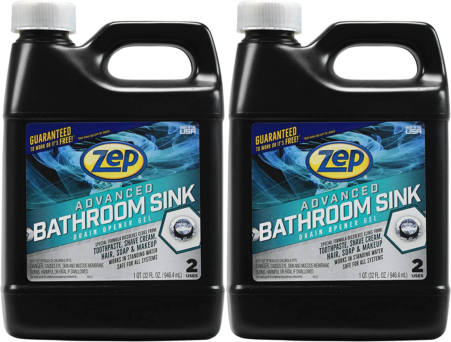 zep advanced bathroom sink drain opener gel reviews