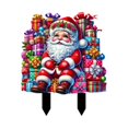 thumbnail image 1 of Dsscvnef Use Acrylic Decorative Plates to Christmas Decorations to Your Corners and Enhance the Festive Atmosphere Christmas Cards (white Old Man Old Man Candy Boots) Rabbit Cards Blank Metal Holder f, 1 of 9