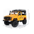 thumbnail image 5 of MN-D90 Rock Crawler 1/12 4WD 2.4G Remote Control High Speed Off Road Truck RC Car Led Light RTR, 5 of 8