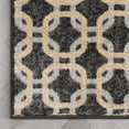thumbnail image 4 of Well Woven Baldwin Levi Modern Geometric Grey Gold Soft 4' x 6' Area Rug, 4 of 7